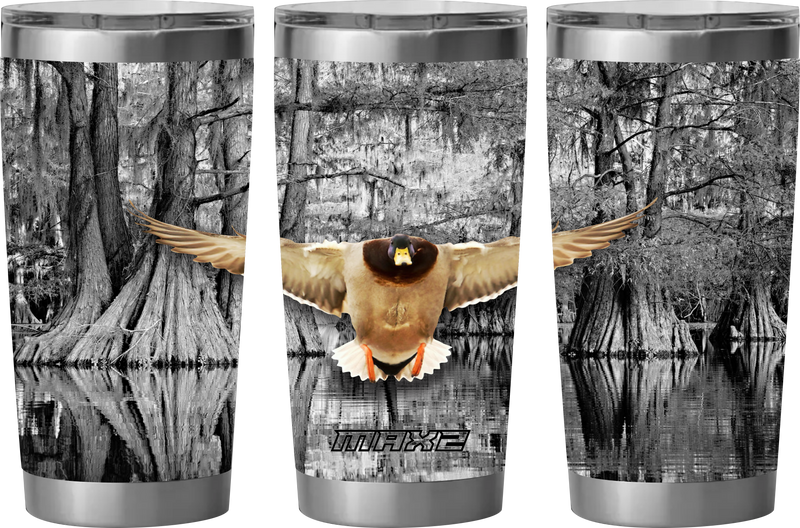 Load image into Gallery viewer, MAX2 Tumbler Duck Waterfowl Hunting Tumbler &quot;DROPPING IN&quot;
