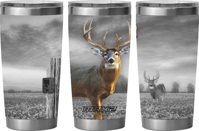 Load image into Gallery viewer, MAX2 Tumbler Deer Hunting Tumbler &quot;Fence Post Booner&quot;
